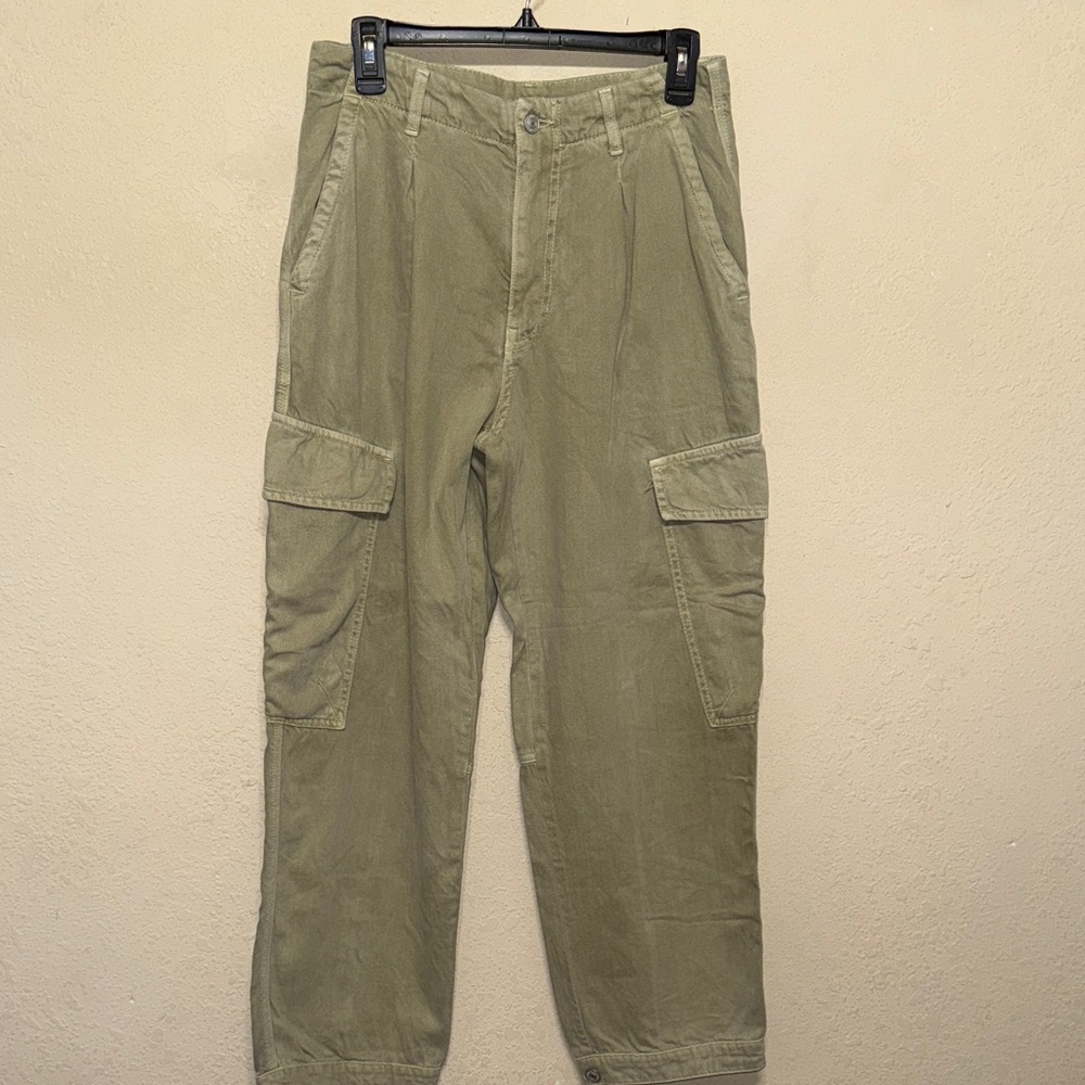 Free people first light utility olive Cargo Pants